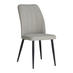 Valgomojo kėdė Varel/Anka 04-Conic KD, Šviesiai pilka