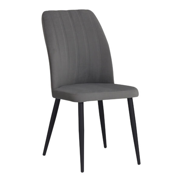 valgomojo kėdė varel/anka 05 conic kd, pilka