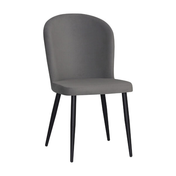 valgomojo kėdė barka/anka 05 conic kd, pilka