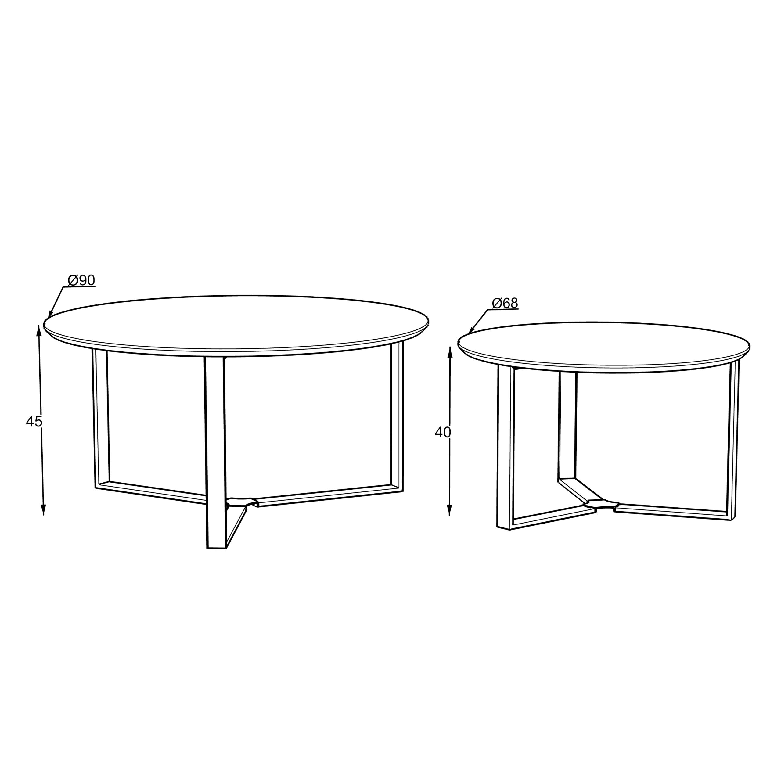 staliukas miami 90 68 / retro stone, pilkas