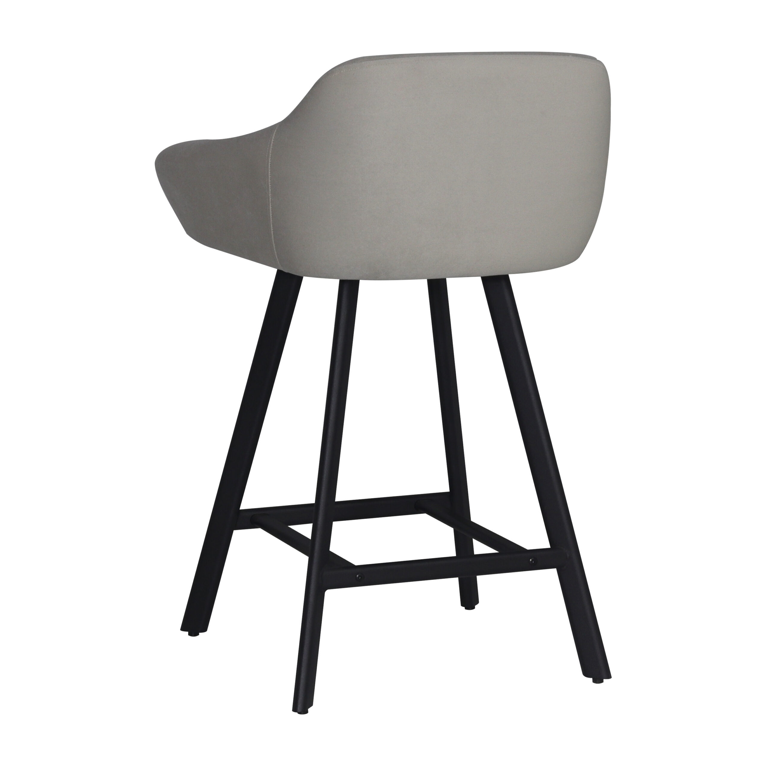 pusbario kėdė mey /anka 04 (stool 65), Šviesiai pilka