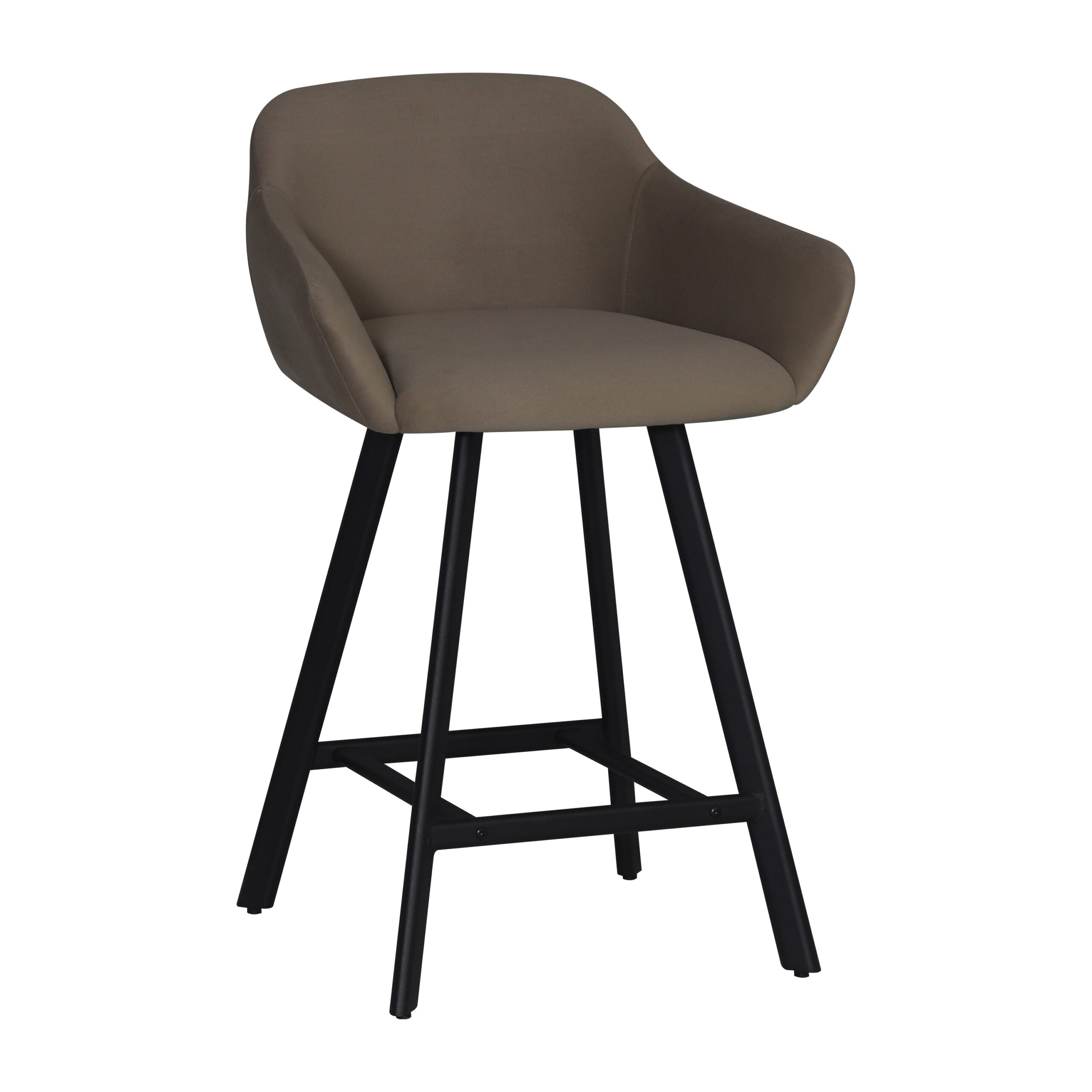 pusbario kėdė mey /anka 06 (stool 65), rusvai pilka
