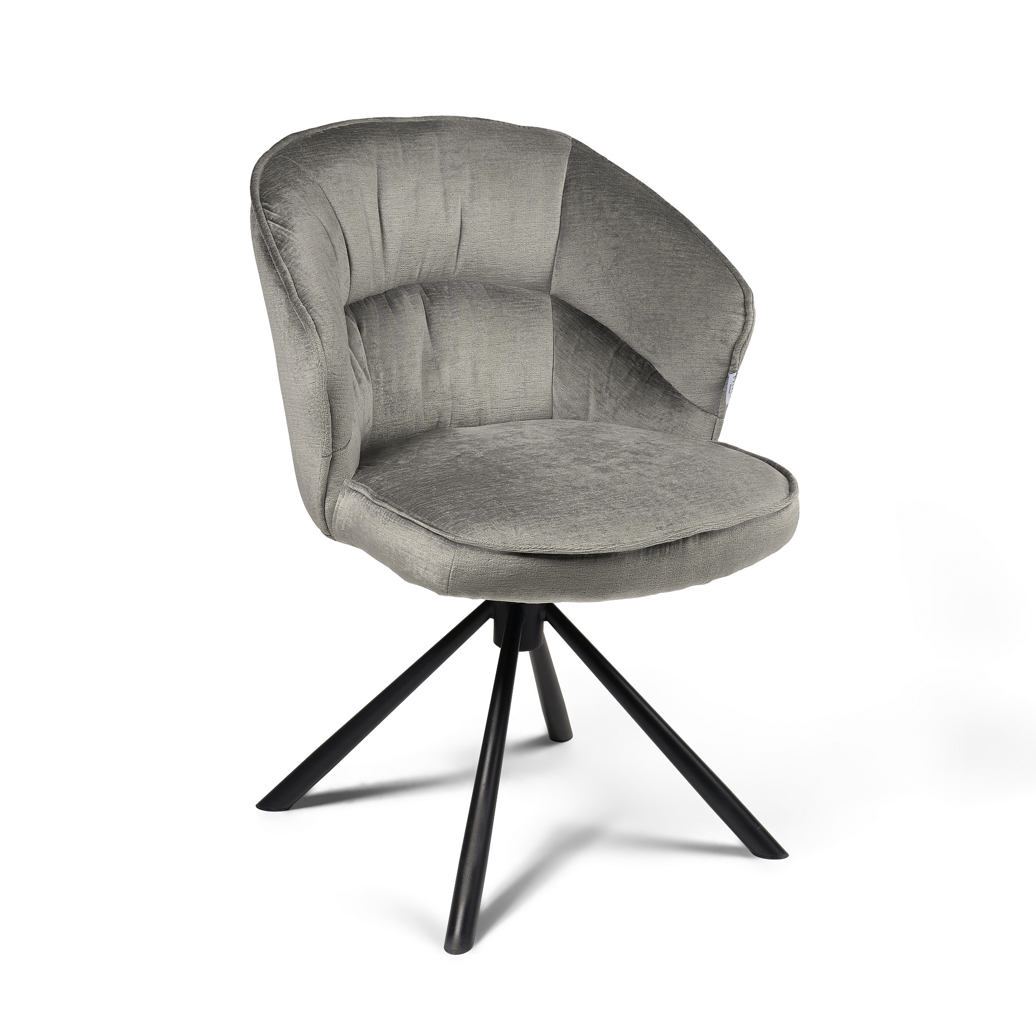 Valgomojo kėdė Ronda / Lotta 09, Šviesiai pilka (sukama bazė)