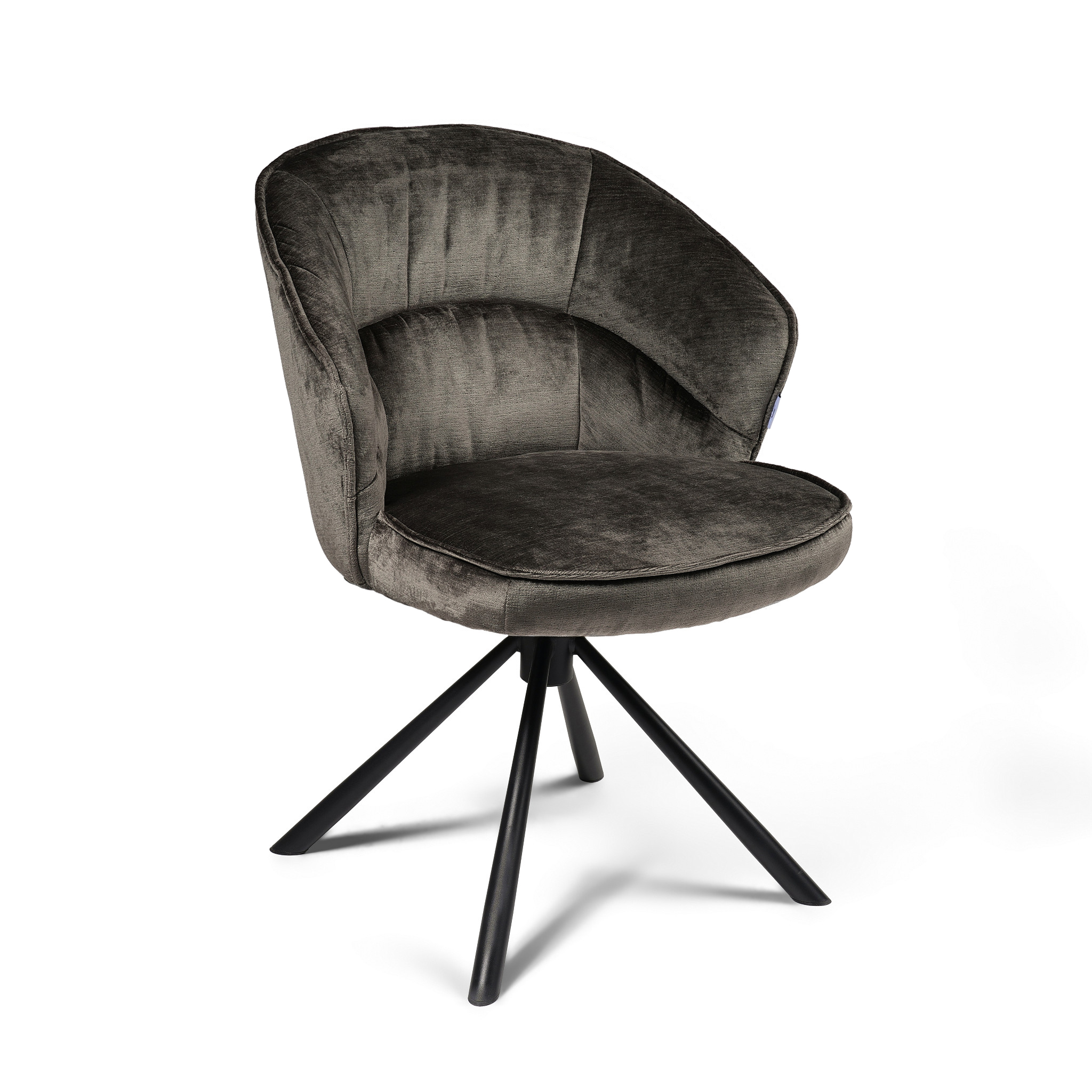 Valgomojo kėdė Ronda / Lotta 43, Šokolado spalva (sukama bazė)