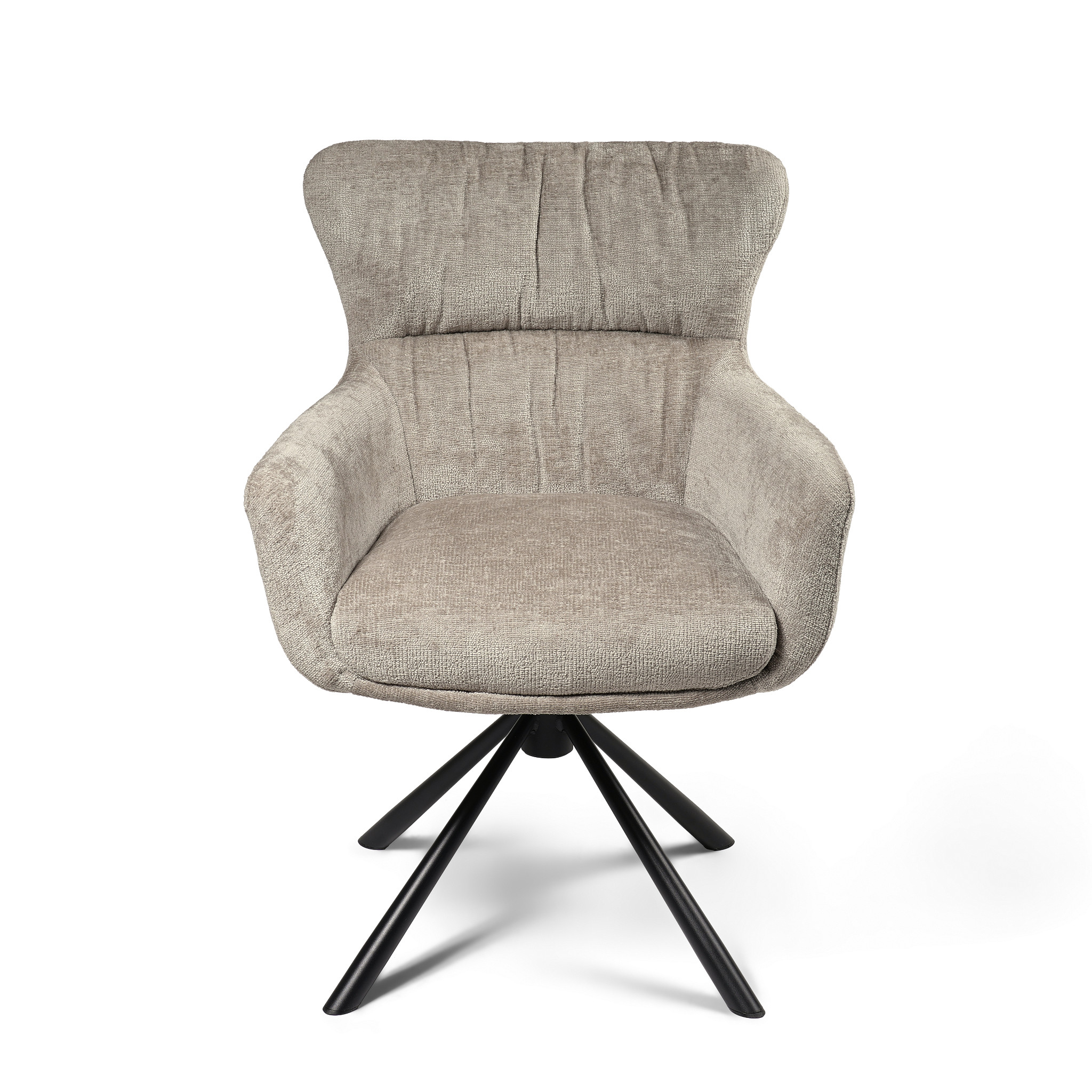 valgomojo kėdė kent / perfect harmony 04, rusva (sukama bazė)