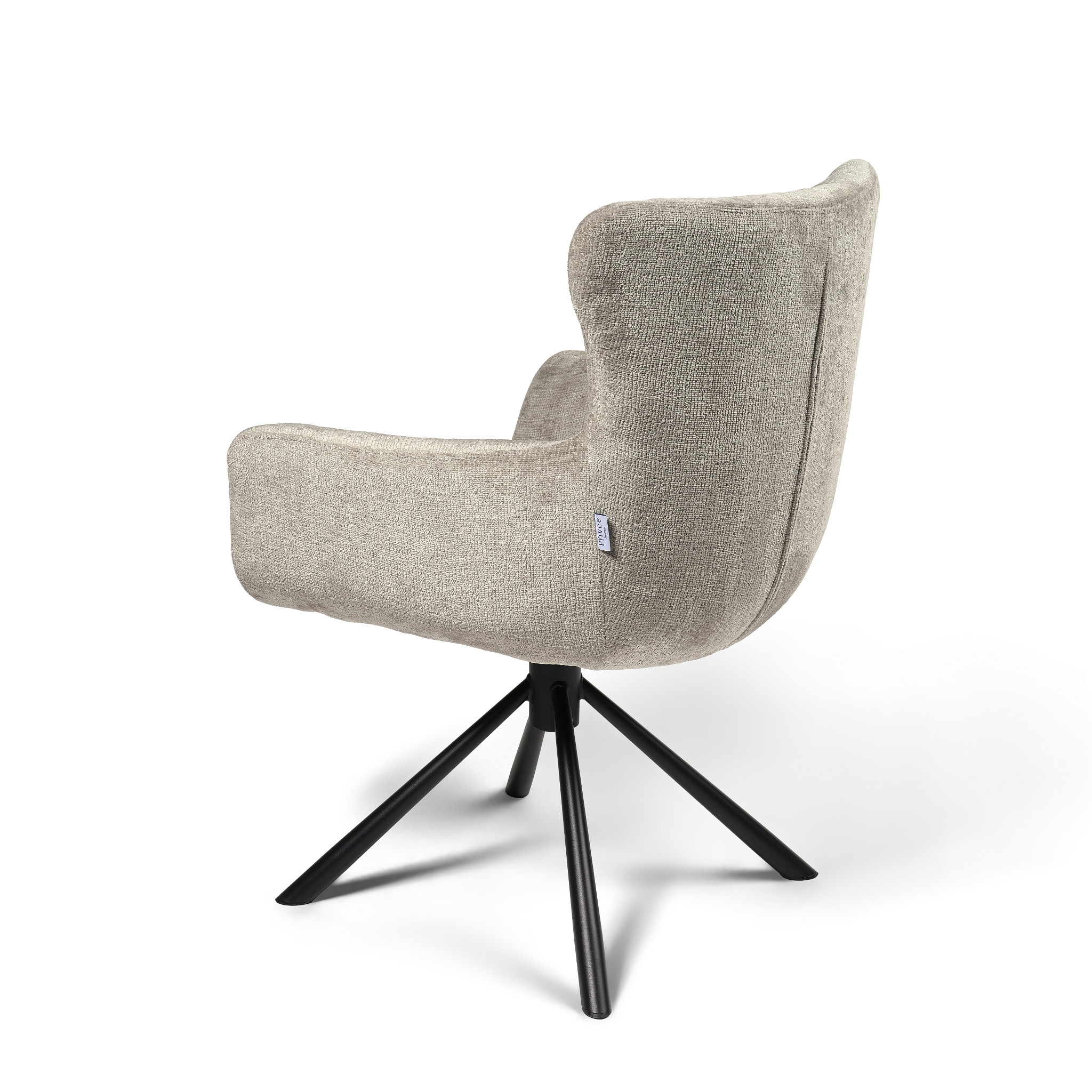 Valgomojo kėdė Kent / Perfect Harmony 04, Rusva (sukama bazė)