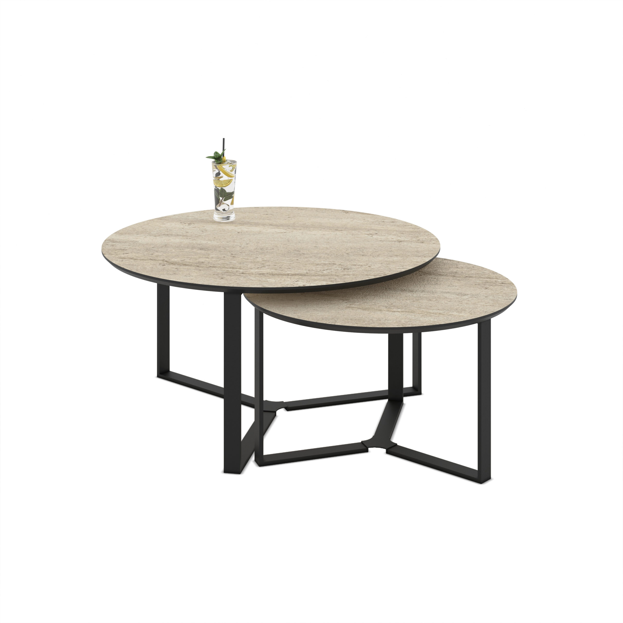 staliukas miami 90 68 / traventen, smėlio spalva (travertino marmuro raštas) didelis